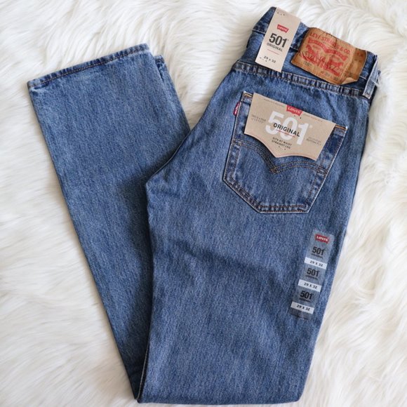 Levi's Denim - Levi's 501 Original VTG Straight Boyfriend Jeans